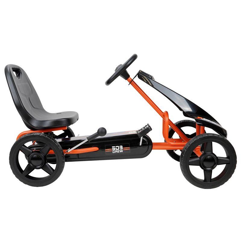 Air Jet Pedal Kids Go Kart, Orange