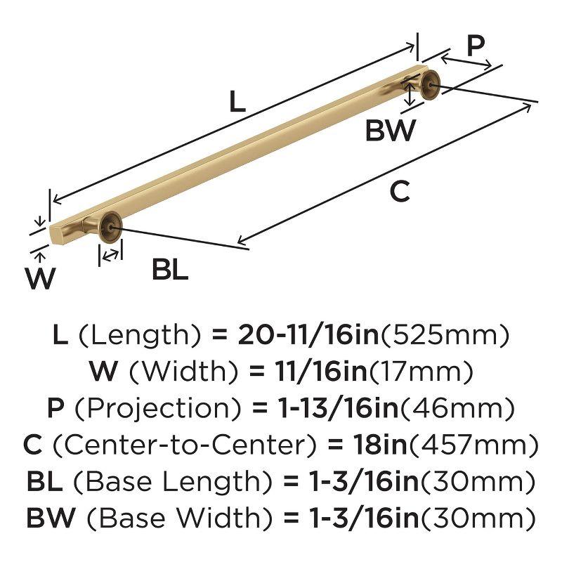 Everett 18" Center to Center Bar Pull