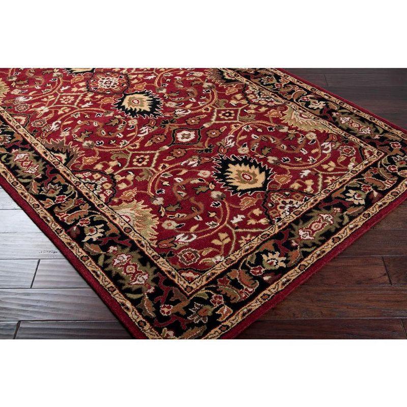 Mark & Day Hardisty Tufted Indoor Area Rugs Burgundy