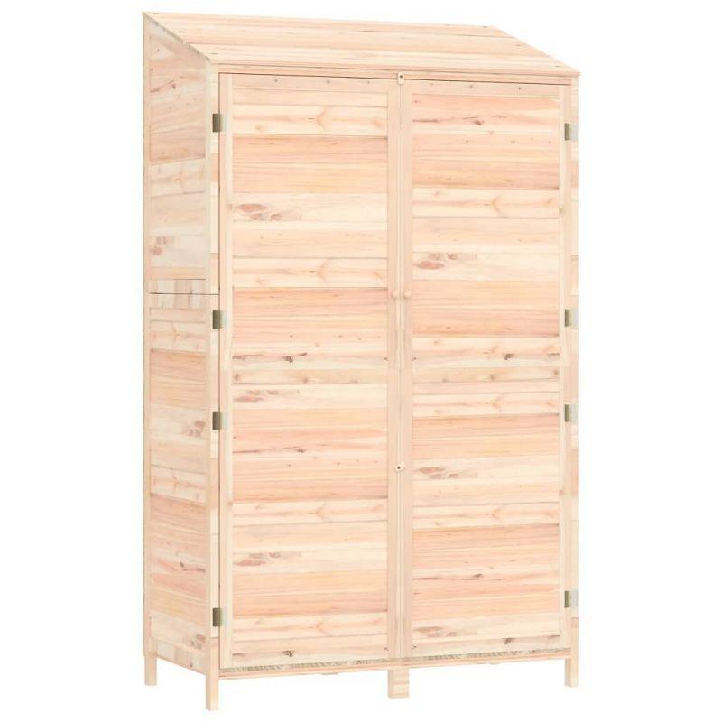 VidaXL Outdoor Storage Shed Garden Shed Wooden Storage Shed Solid Fir Wood