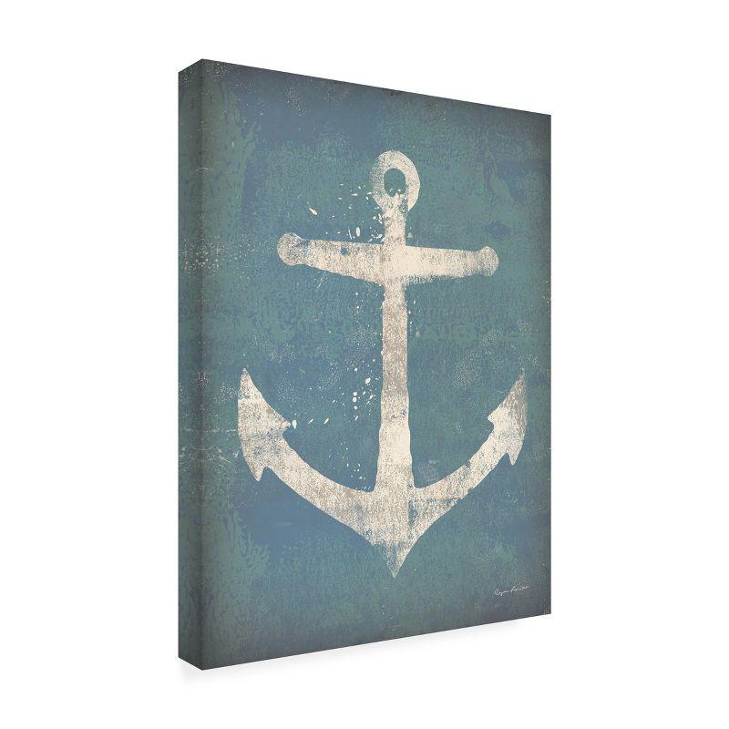 Trademark Fine Art - Ryan Fowler 'Anchor V2' Outdoor Canvas - 35x47