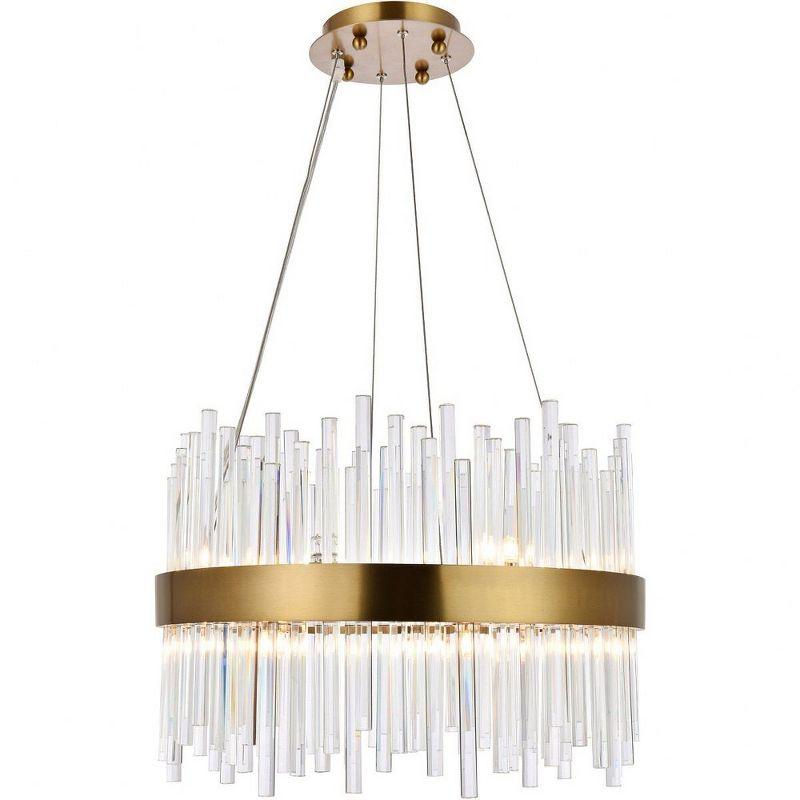 Elegant Lighting Dallas 14 - Light Chandelier in  Gold