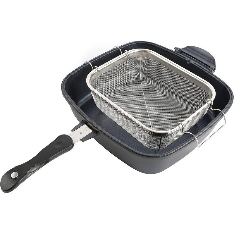 Kenmore 5 Piece Nonstick Multi Function Cookware Set In Black | Wayfair