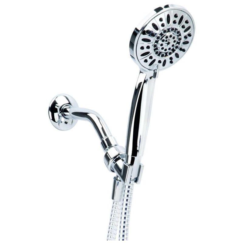 OakBrook Chrome 3-Setting Handheld Showerhead with Pulse and Mist