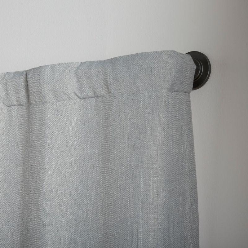 Exclusive Home Hyde Wrap Around Curtain Rod, Adjustable