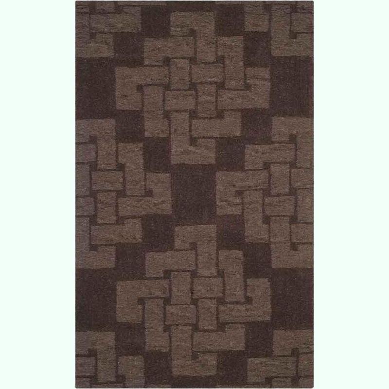 Martha Stewart Hand Tufted Wool Pile Geometric Rug
