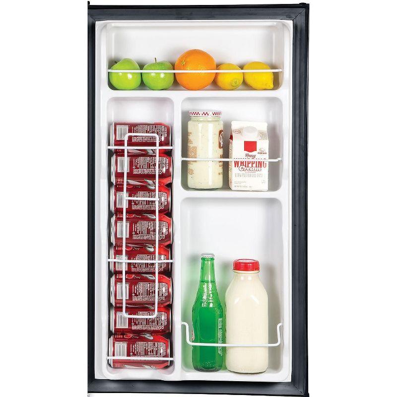 Igloo Igloo 3.2 Cubic Feet Freestanding Mini Fridge with Freezer