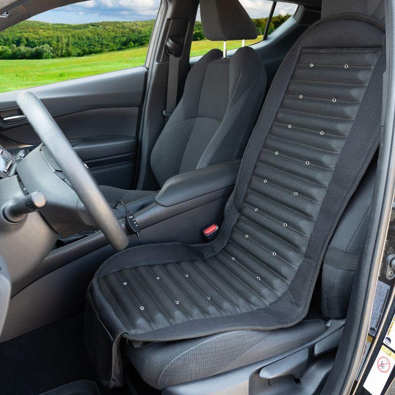 Stalwart Stalwart 12V Cooling Car Seat Cushion with 6 Fans