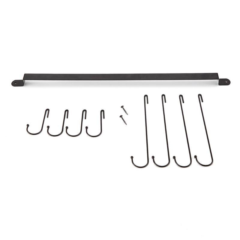 The Lakeside Collection Wall-Mounted Coffee Mug Rack