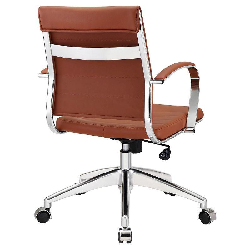 Modway Jive Ribbed Mid-back Executive Office Chair