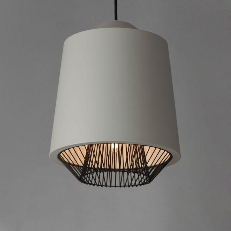 ET2 Lighting Phoenix 1 - Light Pendant in  Gray/Black