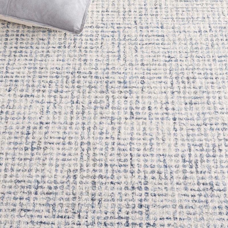 Martha Stewart Rugs Martha Stewart Hand Tufted Wool Cotton Rug in Ivory/Blue