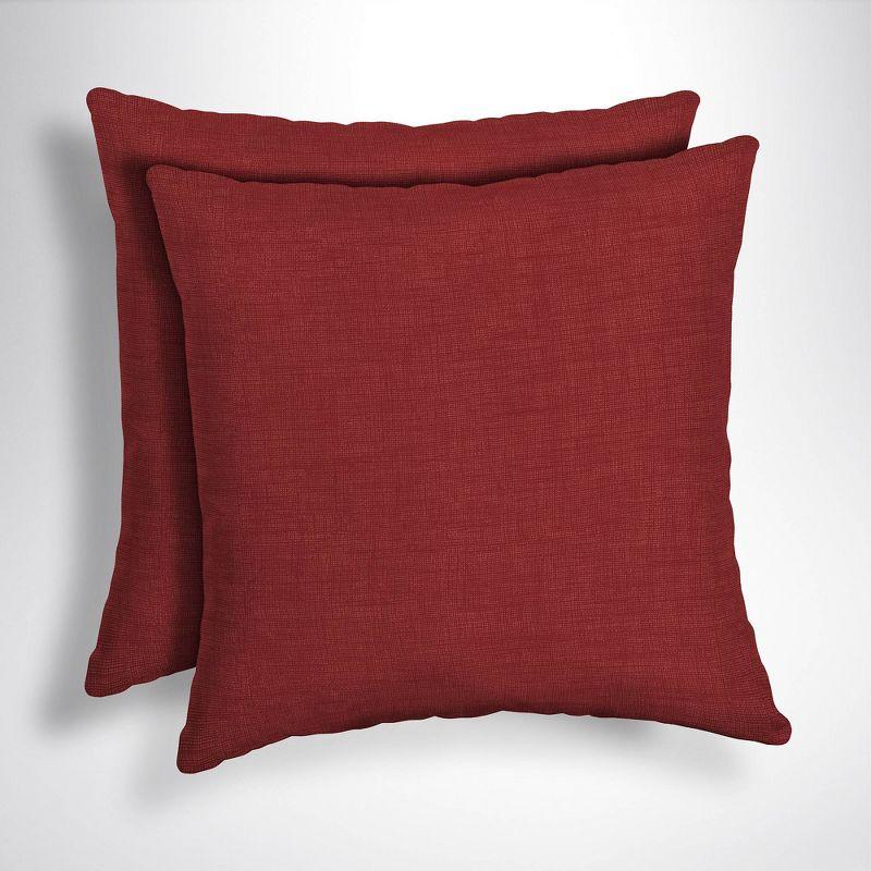 Ruby Indoor/Outdoor Reversible Throw Pillow