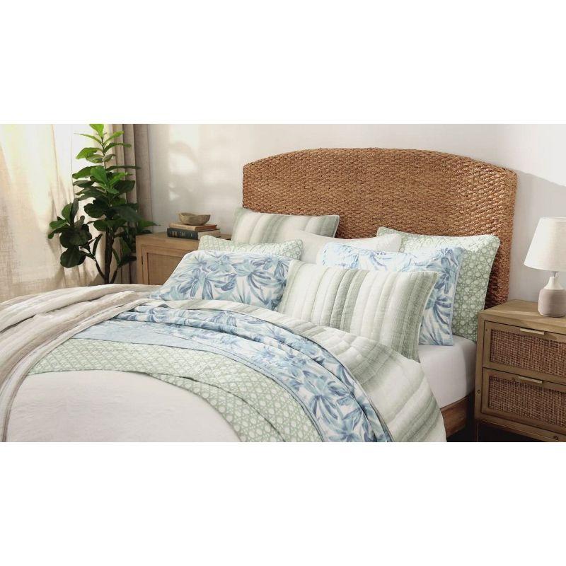 Tommy Bahama Home Tropical Cotton Floral Quilt Set