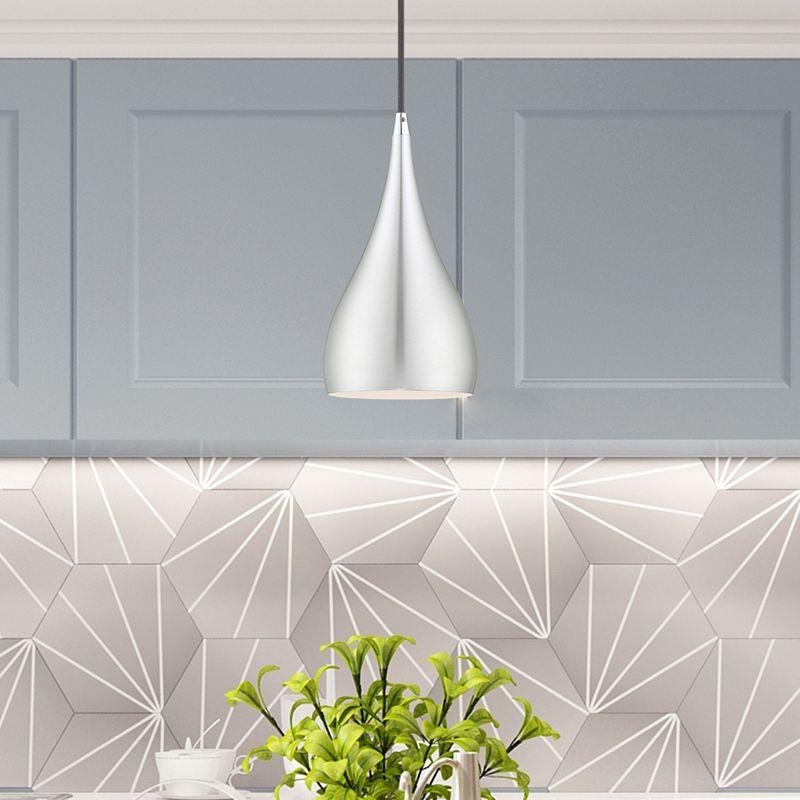 Schultz Single Light Metal Dimmable Pendant