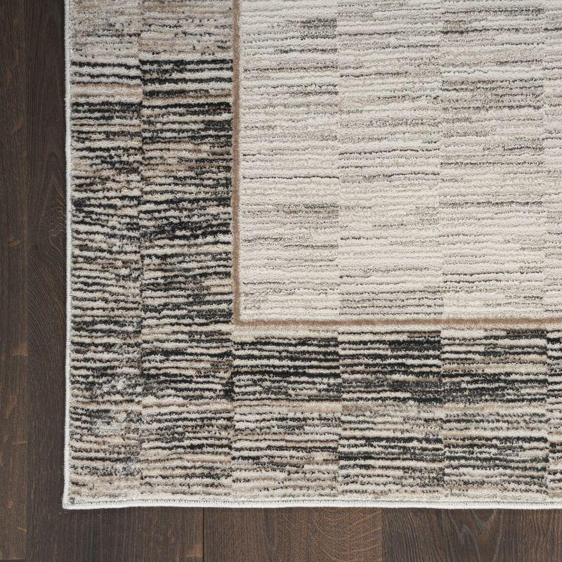 Nourison Desire Contemporary Bordered Abstract Indoor Area Rug