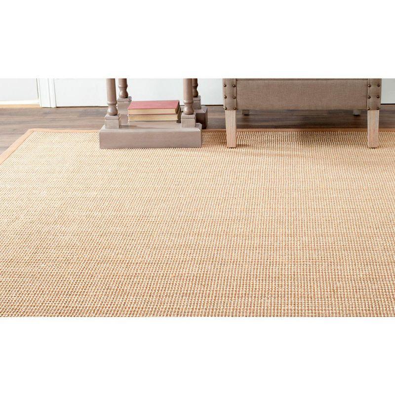 Natural Fiber NF442 Power Loomed Indoor Area Rug - Tan/Tan - 7'6"x9'6" - Safavieh.