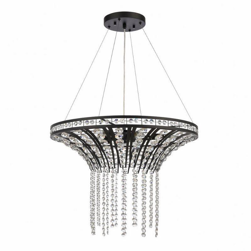 Elk Home Fantania 6 - Light Chandelier in  Matte Black