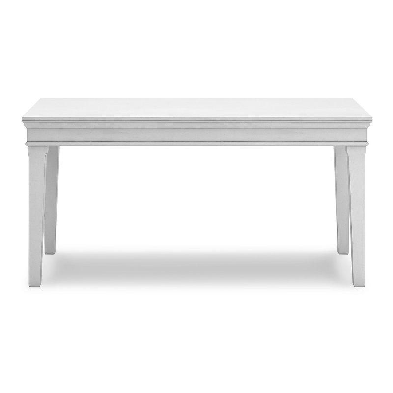 Benjara Kanwyn Solid Wood Base Writing Desk