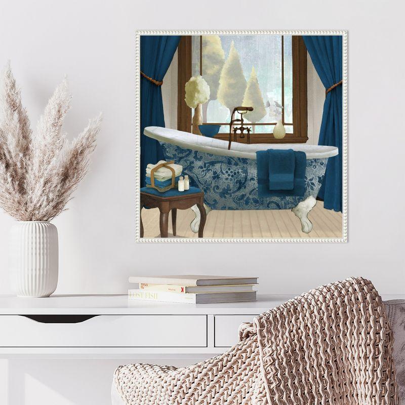 Amanti Art Blue View II by Elizabeth Medley Framed Canvas Wall Art