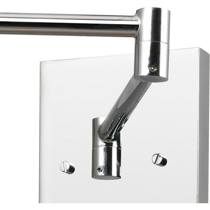 Elk Home Luca 1 - Light Swing Arm Lamp in  Polished Chrome