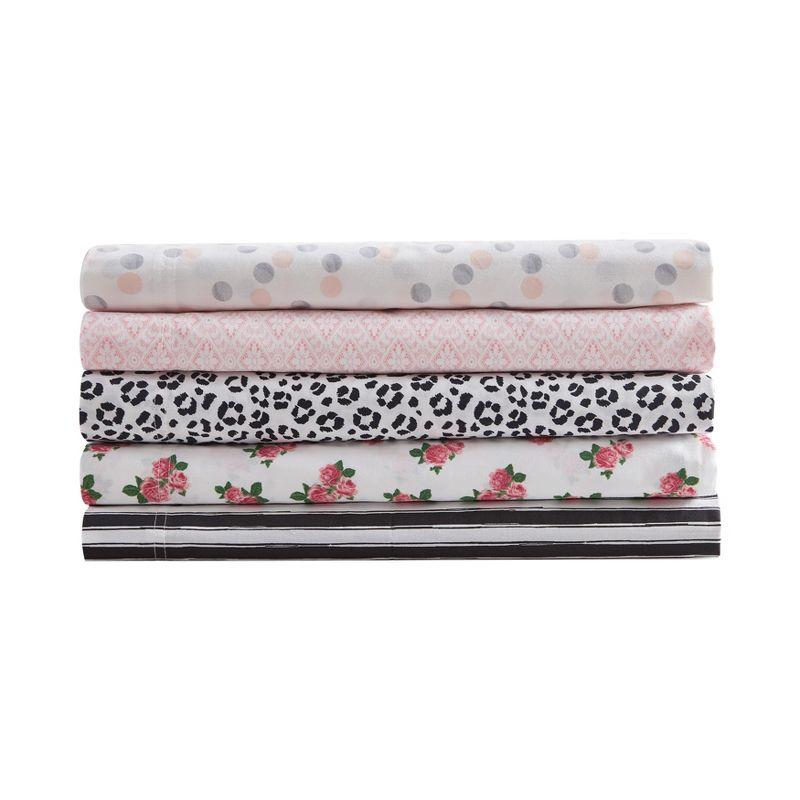Betsey Johnson Printed Cotton Percale Cotton Sheet Sets