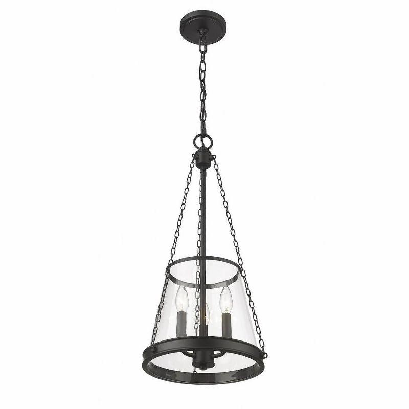 Z-Lite Prescott 3 - Light Pendant in  Matte Black