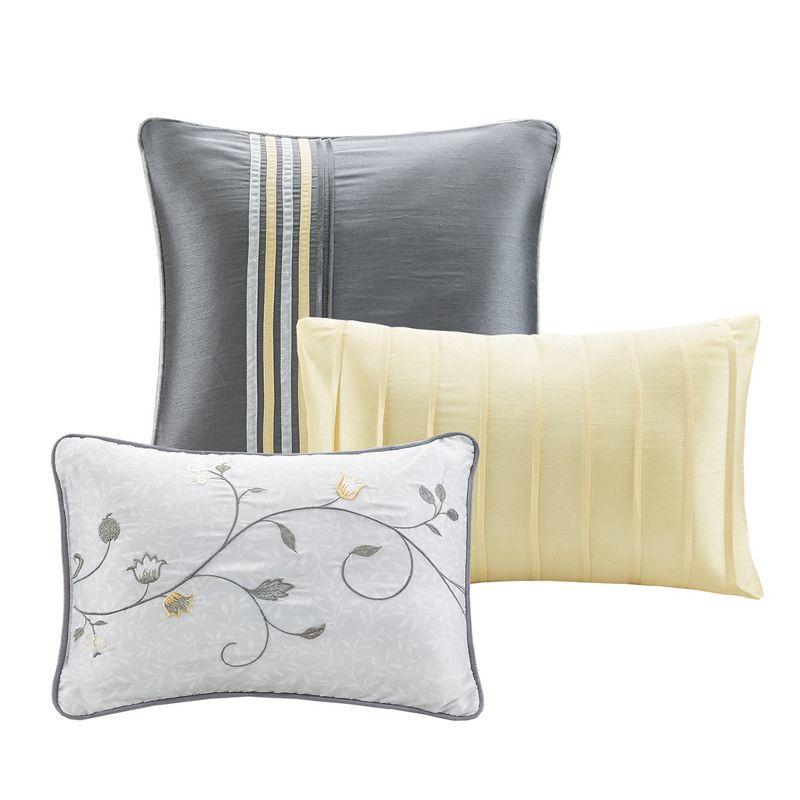 Madison Park Serene Embroidered 7 Piece Comforter Set