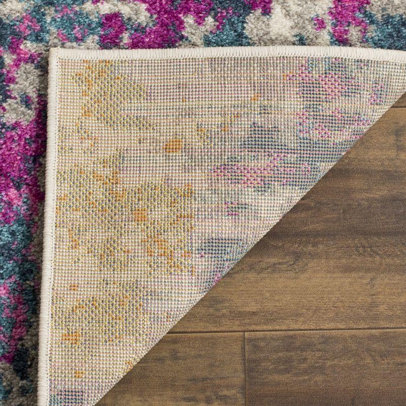 Madison MAD143 Power Loomed Indoor Area Rug - Ivory/Blue - 8'x10' - Safavieh.