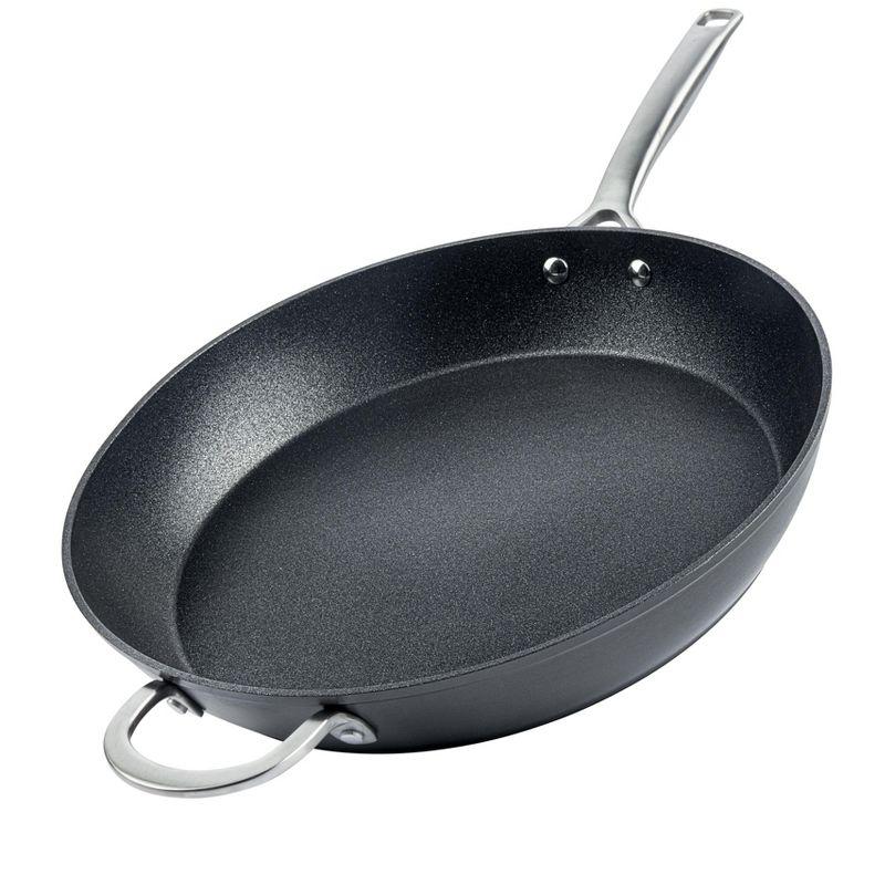 Granitestone Armor Max 14'' Black Nonstick Aluminum Frying Pan