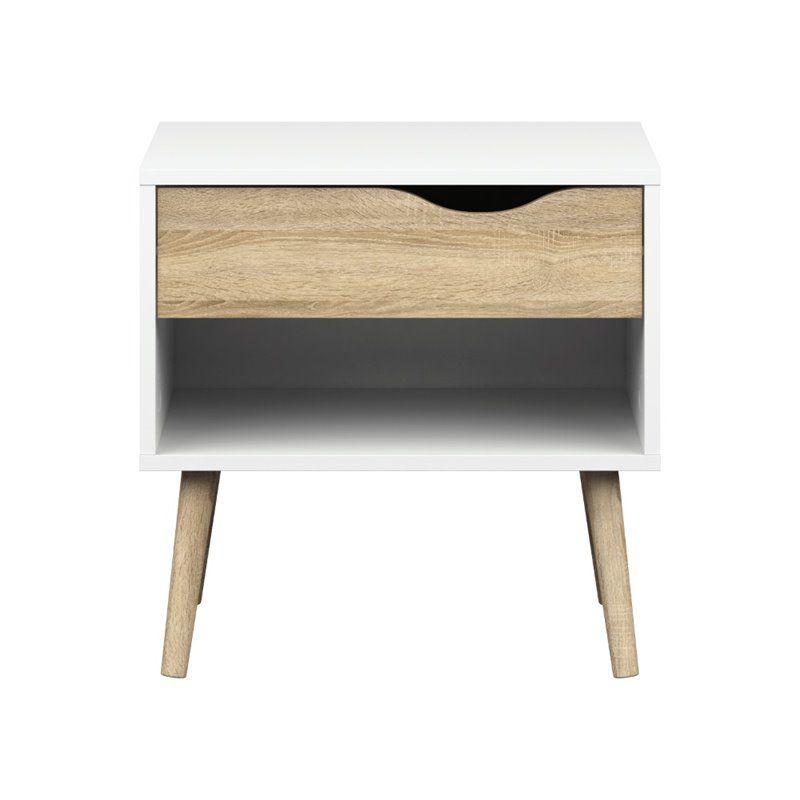 Nightstand in White - Tvilum