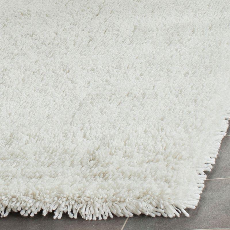 Classic Shag Ultra SG240 Hand Tufted Indoor Area Rug - White - 9'6"x13'6" - Safavieh