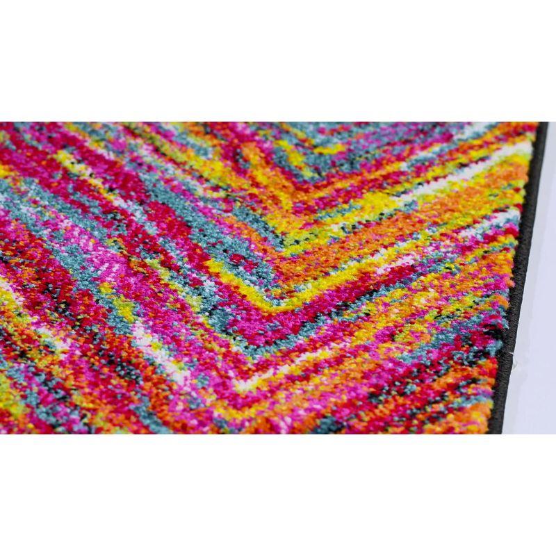 Aruba ARB505 Power Loomed Area Rug - Multi - 5'3"x7'6" - Safavieh.