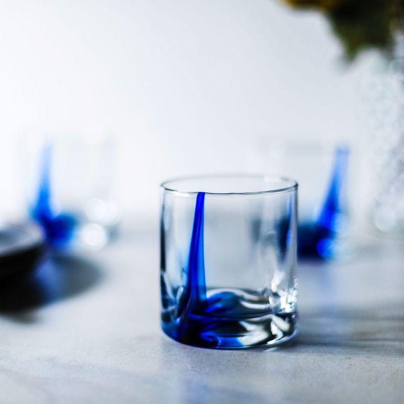 Blue Ribbon Libbey Impressions Rocks Glasses