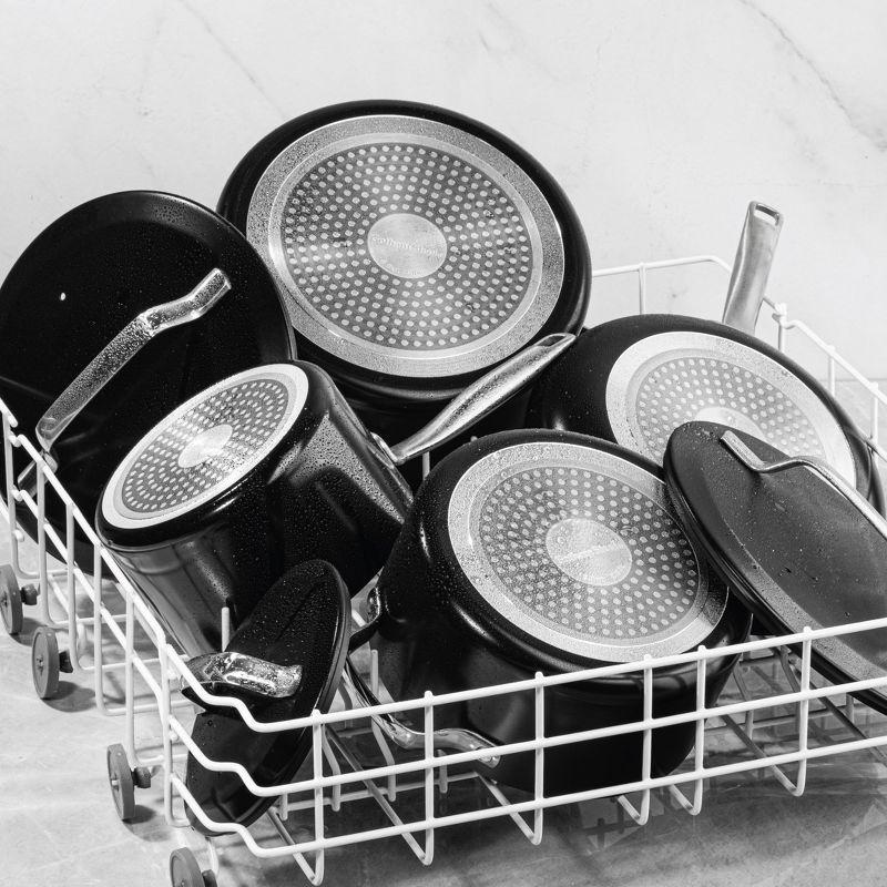 Gotham Steel Gotham Steel Modern Collection 11 Pc Cream Nonstick Cookware Set