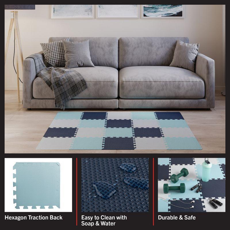 Foam Floor Tiles 20PK - 20sqft (Blue)