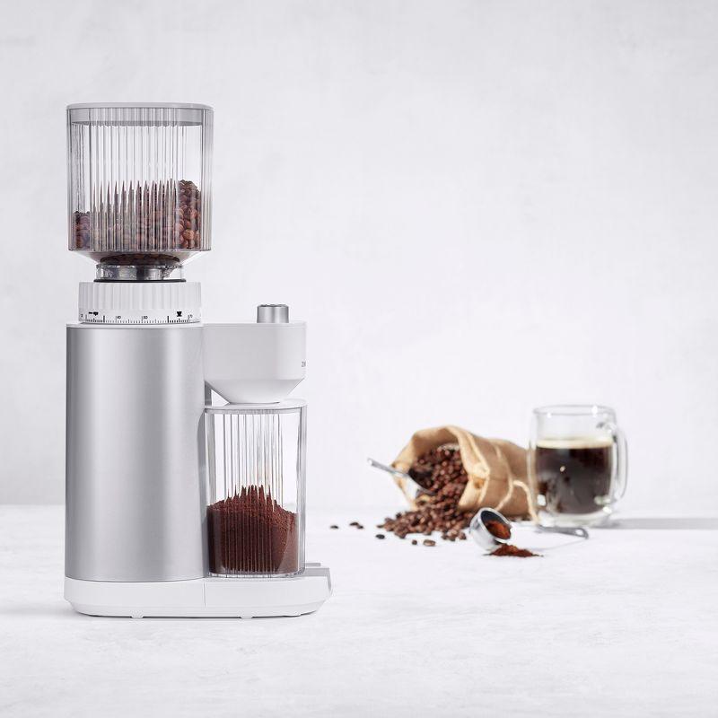 ZWILLING J.A. Henckels ZWILLING Enfinigy Burr Coffee Grinder Electric, 140 Coffee Grinding Options from Espresso to Drip Coffee