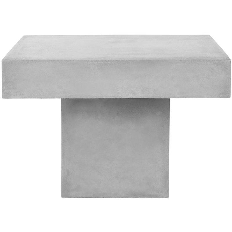 Tallen Small Dark Gray Concrete Coffee Table