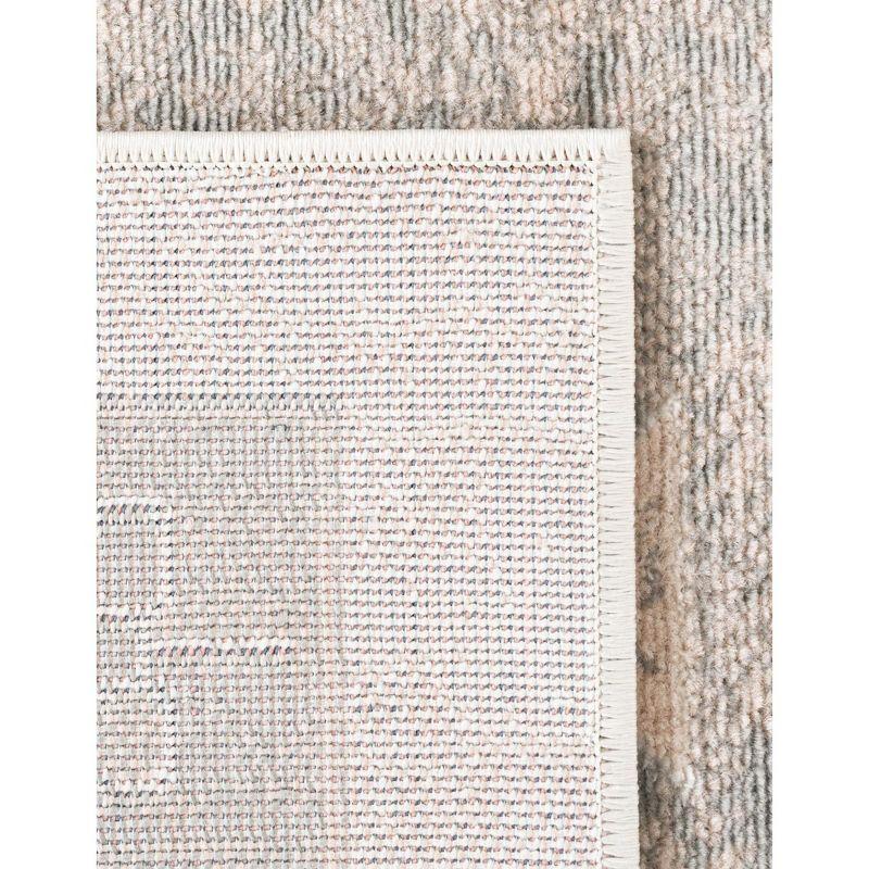 Unique Loom Whitney Collection Area Rug - Geneva (9' 10" x 14' 1" Rectangle Mink/Light Brown)