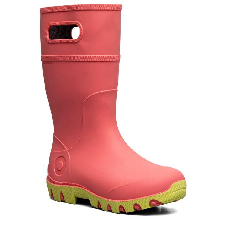 Bogs Footwear Kids Rainboots Essential Rain Tall; Pink; 13 Little Kid M