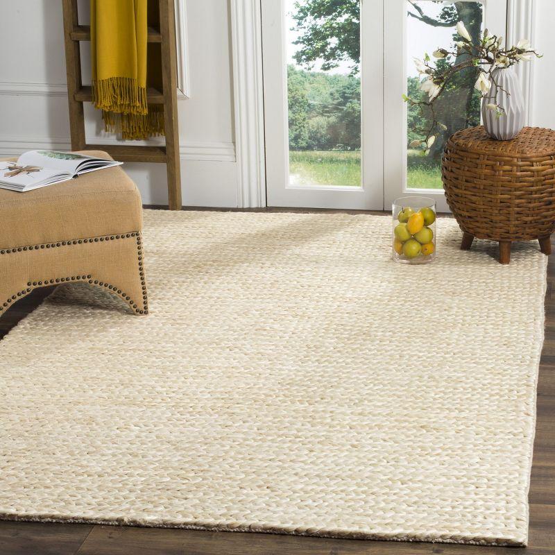Pennsburg Natural Fiber Hand Woven Jute Chevron Rug