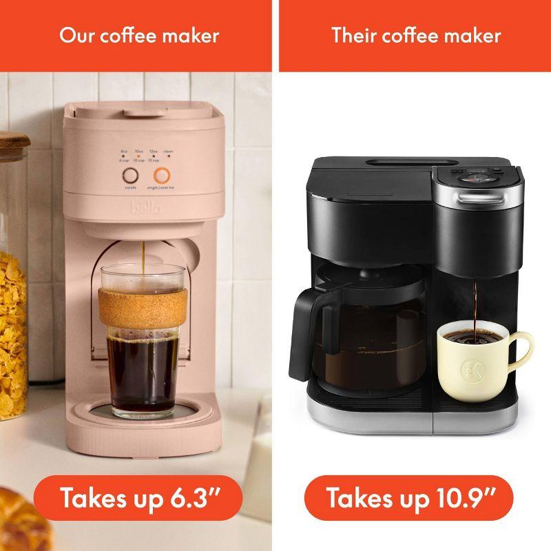bella VersaBrew 2-in-1 Coffee Maker Blossom