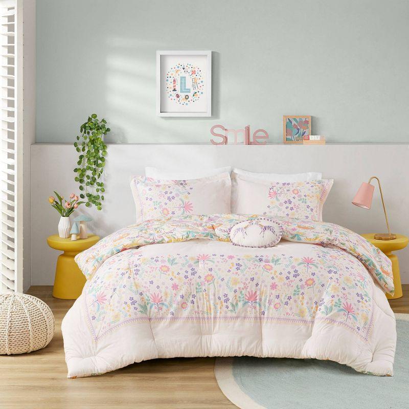 Urban Habitat Kids Lulu Reversible Cotton Printed Floral Comforter Set