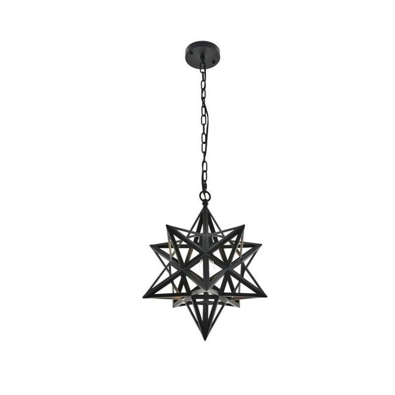 Bertrand Iron Star Pendant (16"-24")