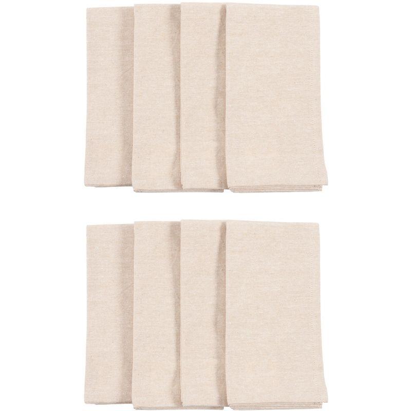 KAF Home Overbrook Chambray Napkins Set of 8