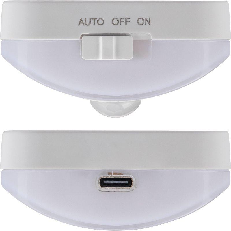 Energizer 9.5" Rechargeable Lithium Polymer 800 mAh Motion Sensing Light Bar: LED Closet Light, White