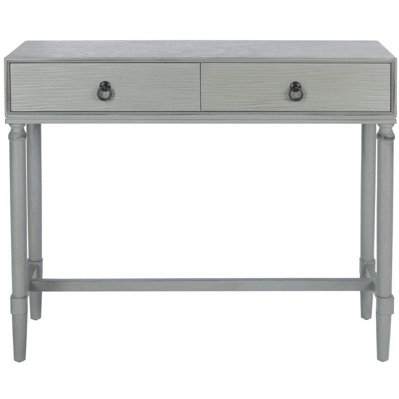 Aliyah 2 Drawer Console Table - CNS5729B - Gray - Safavieh