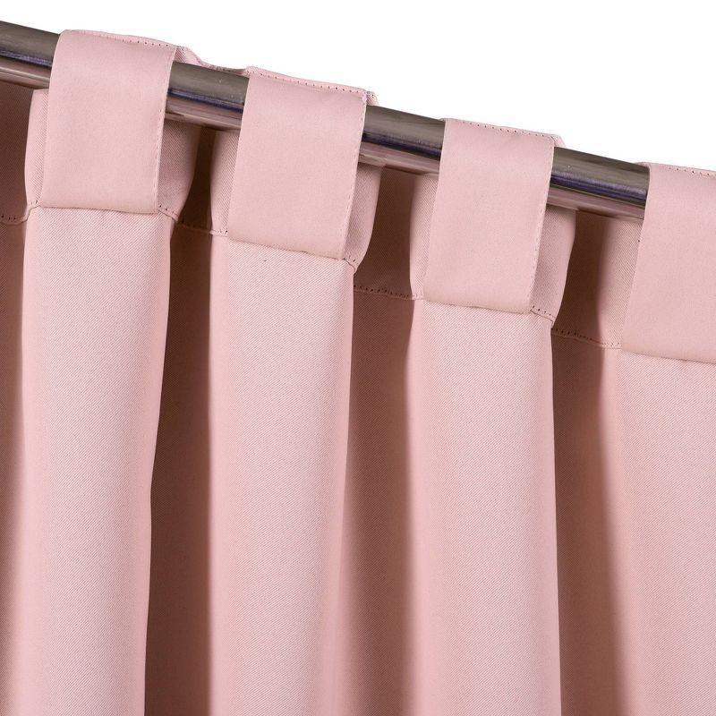 Lush Decor Insulated Back Tab Blackout Polyester Blackout Curtain Pair