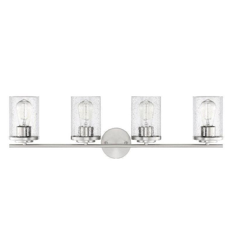 Savoy House Marshall 4 - Light Vanity in  Polished Chrome