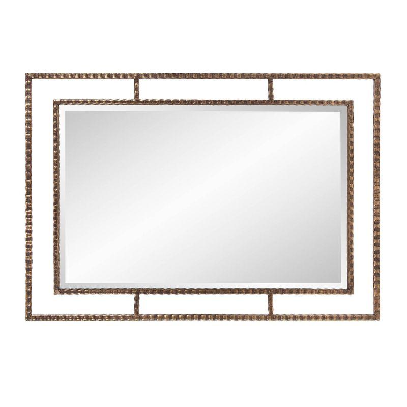 Howard Elliott 33"x23" Gavin Metal Framed Wall and Accent Mirror